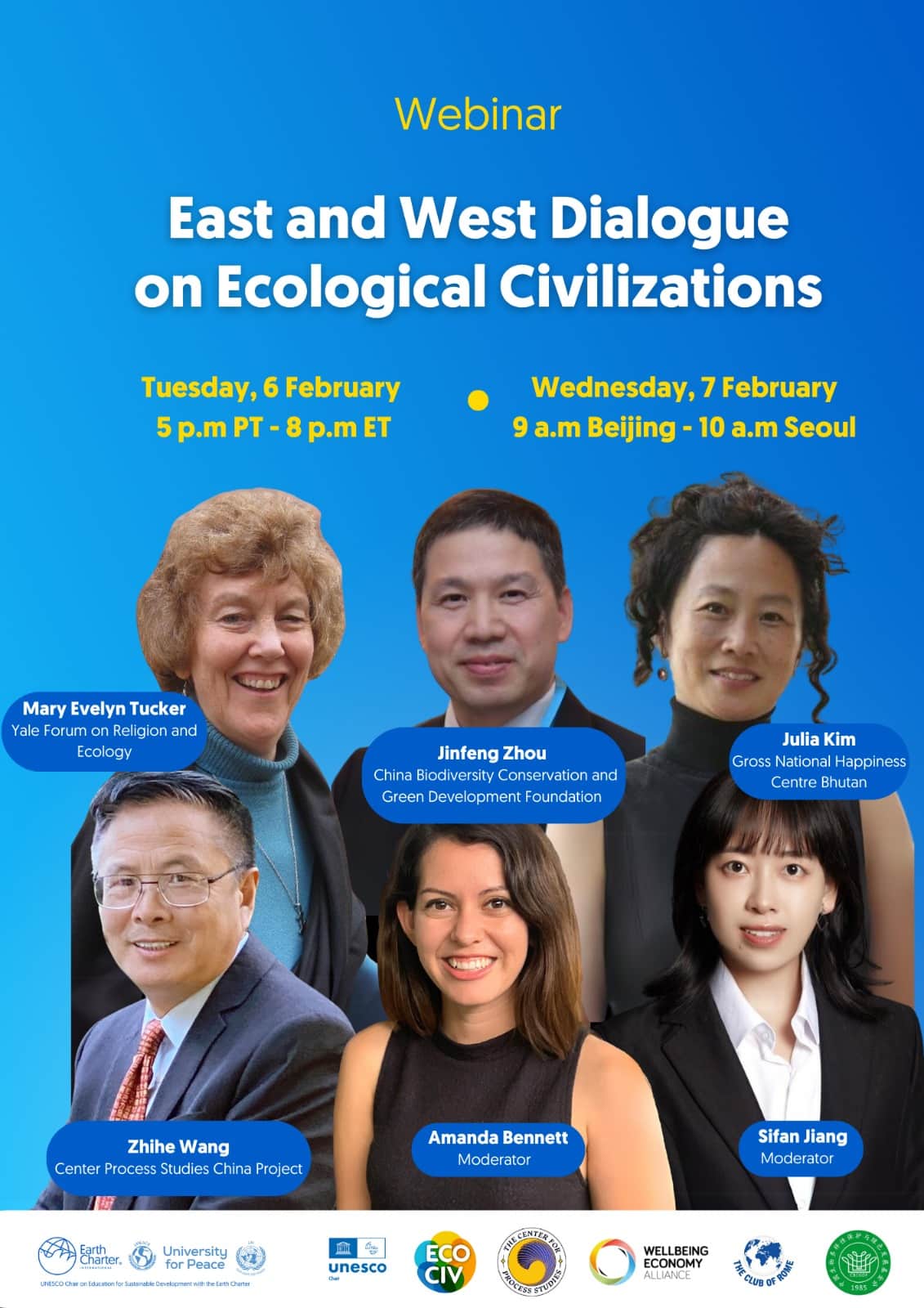 Webinar: East and West Dialogue on Ecological Civilization - Earth Charter