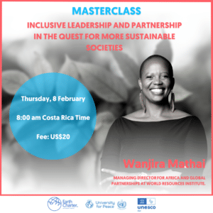 Inclusive Leadership and Partnership in the quest for more sustainable societies with Wanjira Mathai