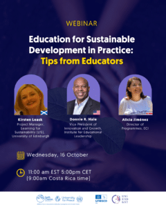 Education for Sustainable Development in Practice: Tips from Educators 