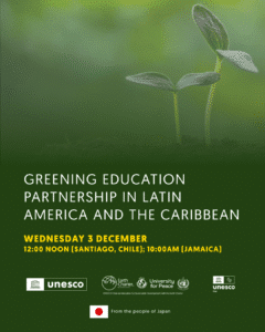 Launch Event: Greening Education Partnership in Latin America and the Caribbean